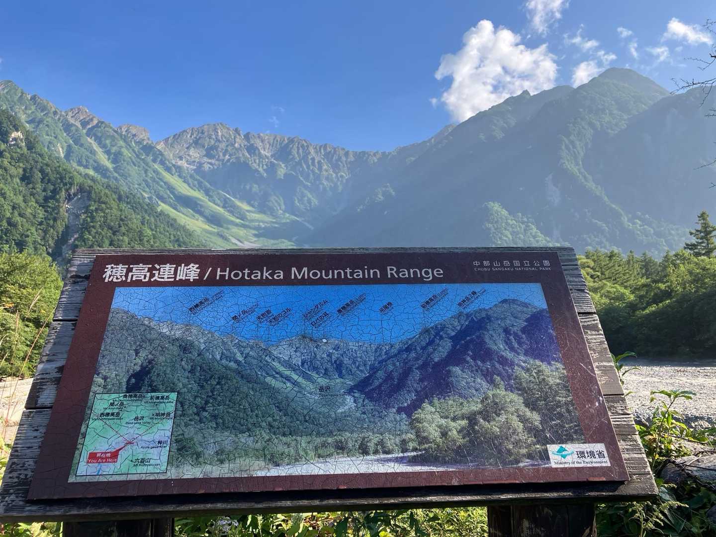 上高地の池巡り 散策コースの写真