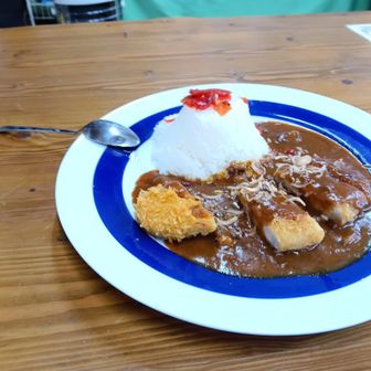 登山中飯なカツカレー