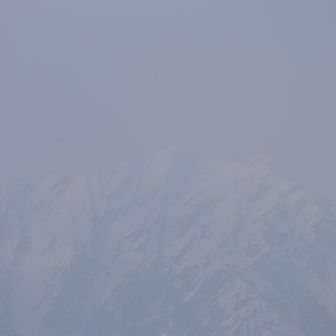 鹿島槍ヶ岳が見えました。
もはや視力検査🔍