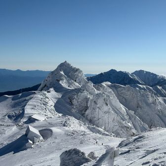 宝剣岳はいつ見ても格好いい山🏔️です