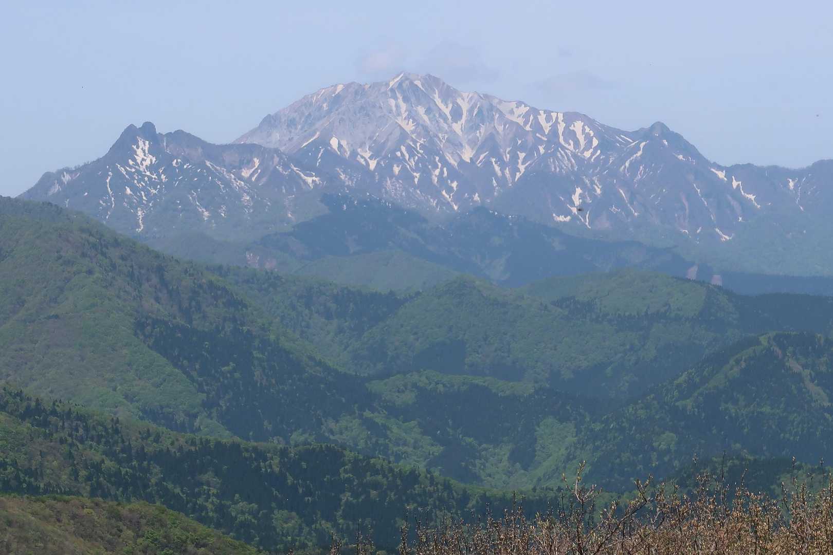 蒜山三座 縦走コースの写真