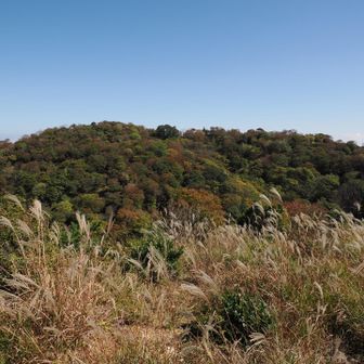 西峰から蛇谷ヶ峰を望む