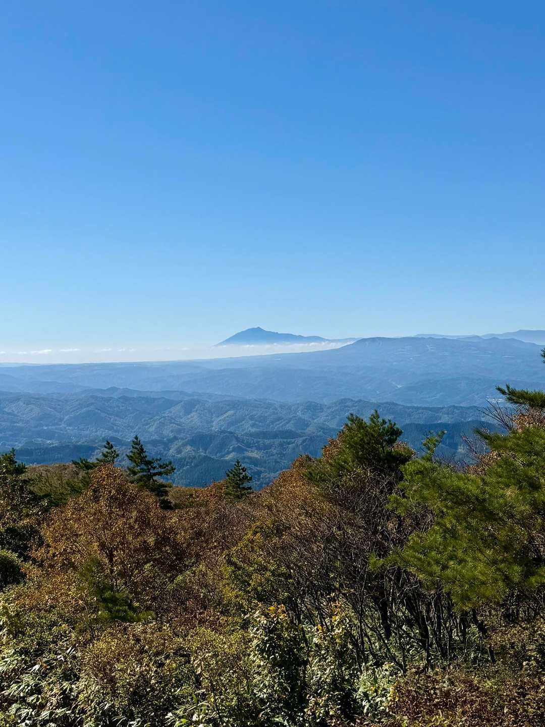 九戸側展望台から見る　岩手山⛰️