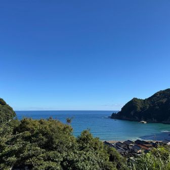 穏やかな海です