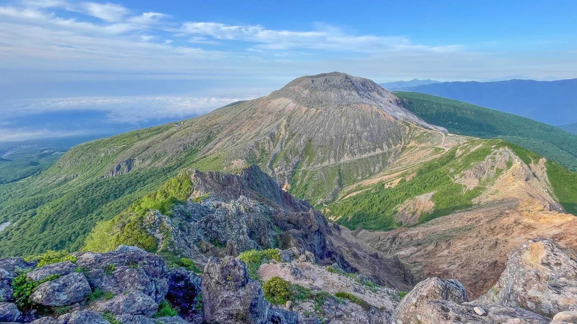 峠の茶屋登山口-朝日の肩 往復コースの写真