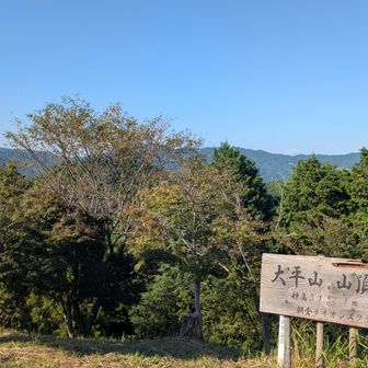 久し振りの山頂　
いつもながらどれが
古処山なのかわからない