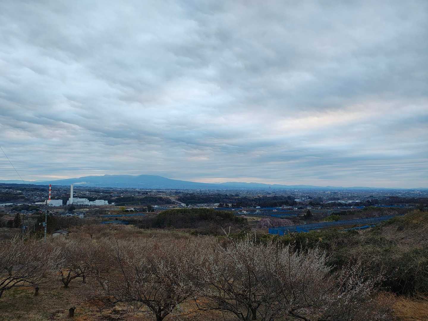 赤城山も☁