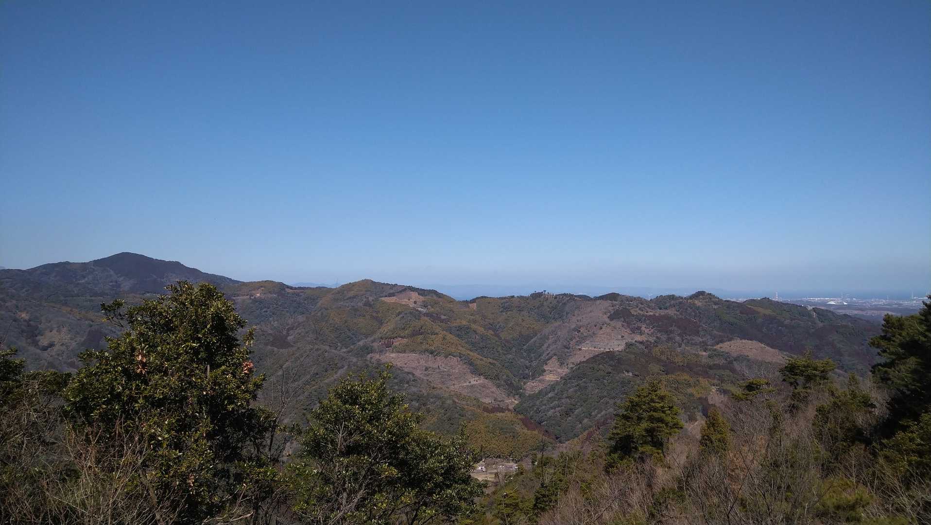 遠く国東半島まで見えます😄