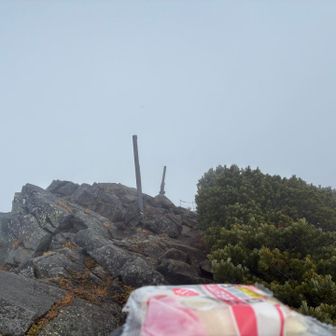 横岳　奥の院　第一山人発見