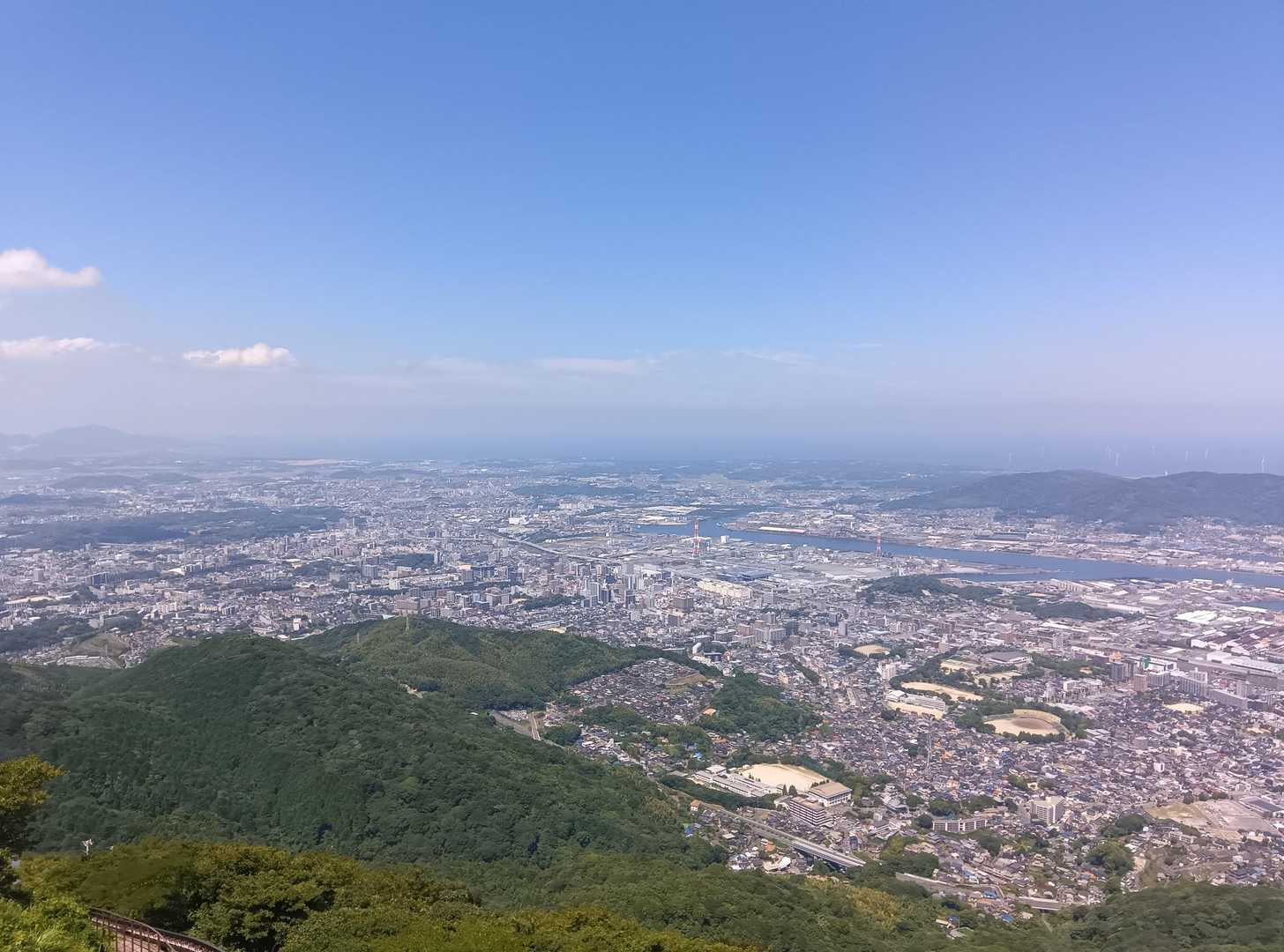 皿倉山 往復コースの写真