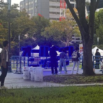 三笠山へ向かう途中、
ｵｰﾙﾅｲﾄﾆｯﾎﾟﾝのｲﾍﾞﾝﾄやってる！(ﾟ∀ﾟ)
ｵｰﾙﾅｲﾄﾆｯﾎﾟﾝは時々聴いてたなぁ。
がっつり聴いてたのはﾔﾝﾀﾝ(≧∀≦)