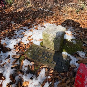 着いたぁ～💦
唐堀山
到着👏✨
とりあえず三角点
パシャリ📸