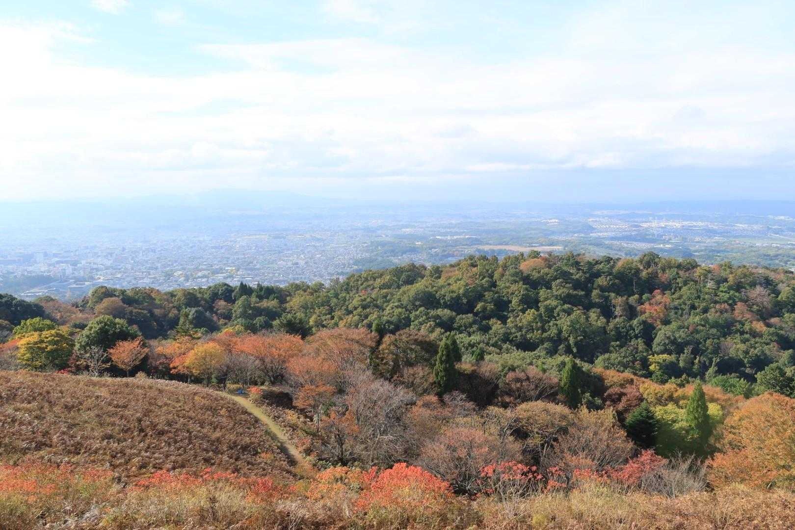 若草山麓バス停-若草山 縦走コースの写真