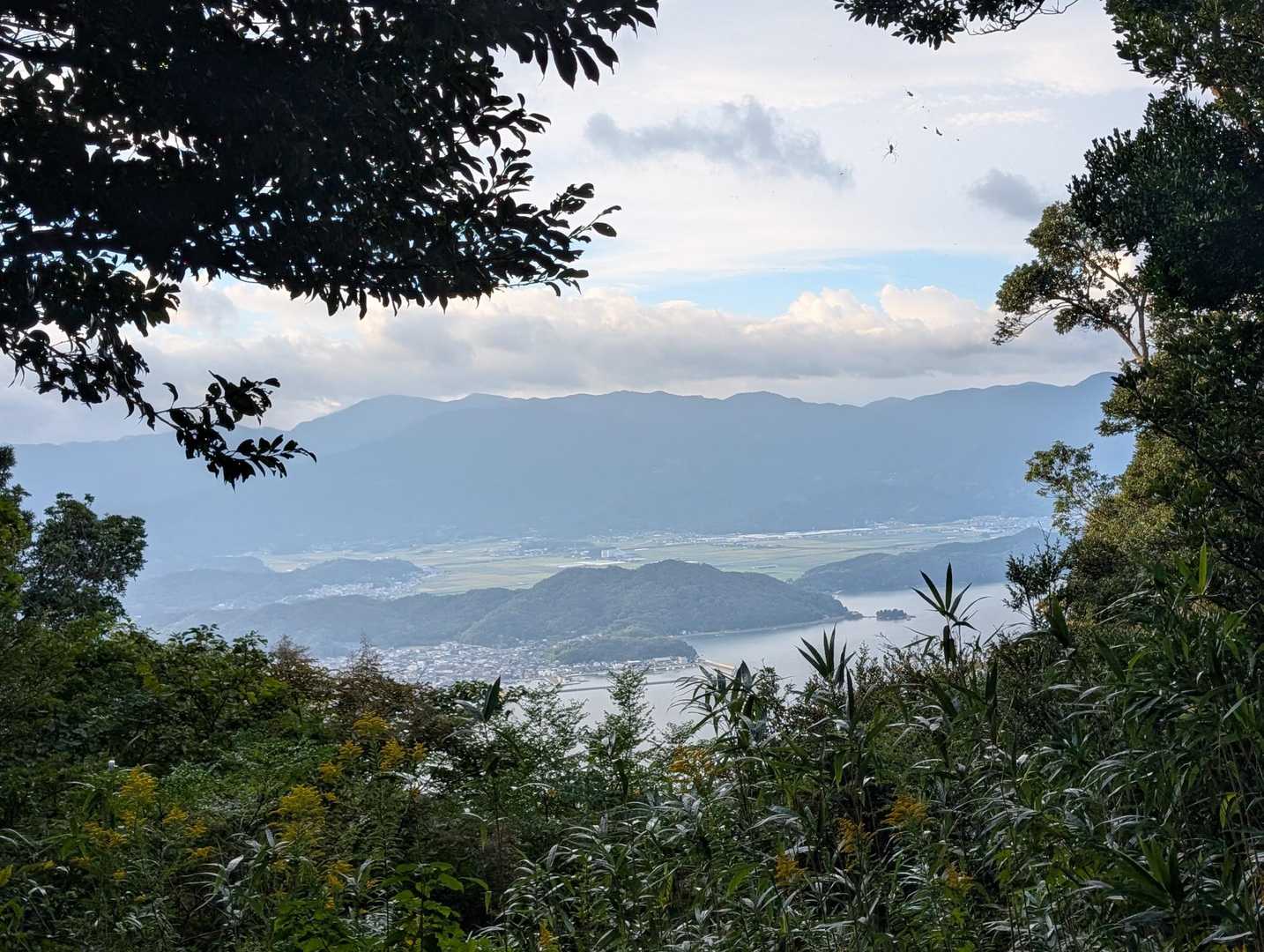 どんよりしてるけど景色は見れた😊