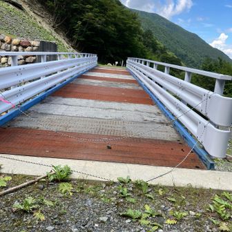 ノコギリー討伐を終えて帰還する。
これを凱旋のかけ橋と名付けよう…（勝手に名前付けるなw）