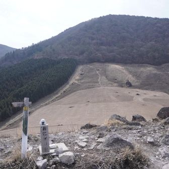 おにぎり山から大崩の辻
