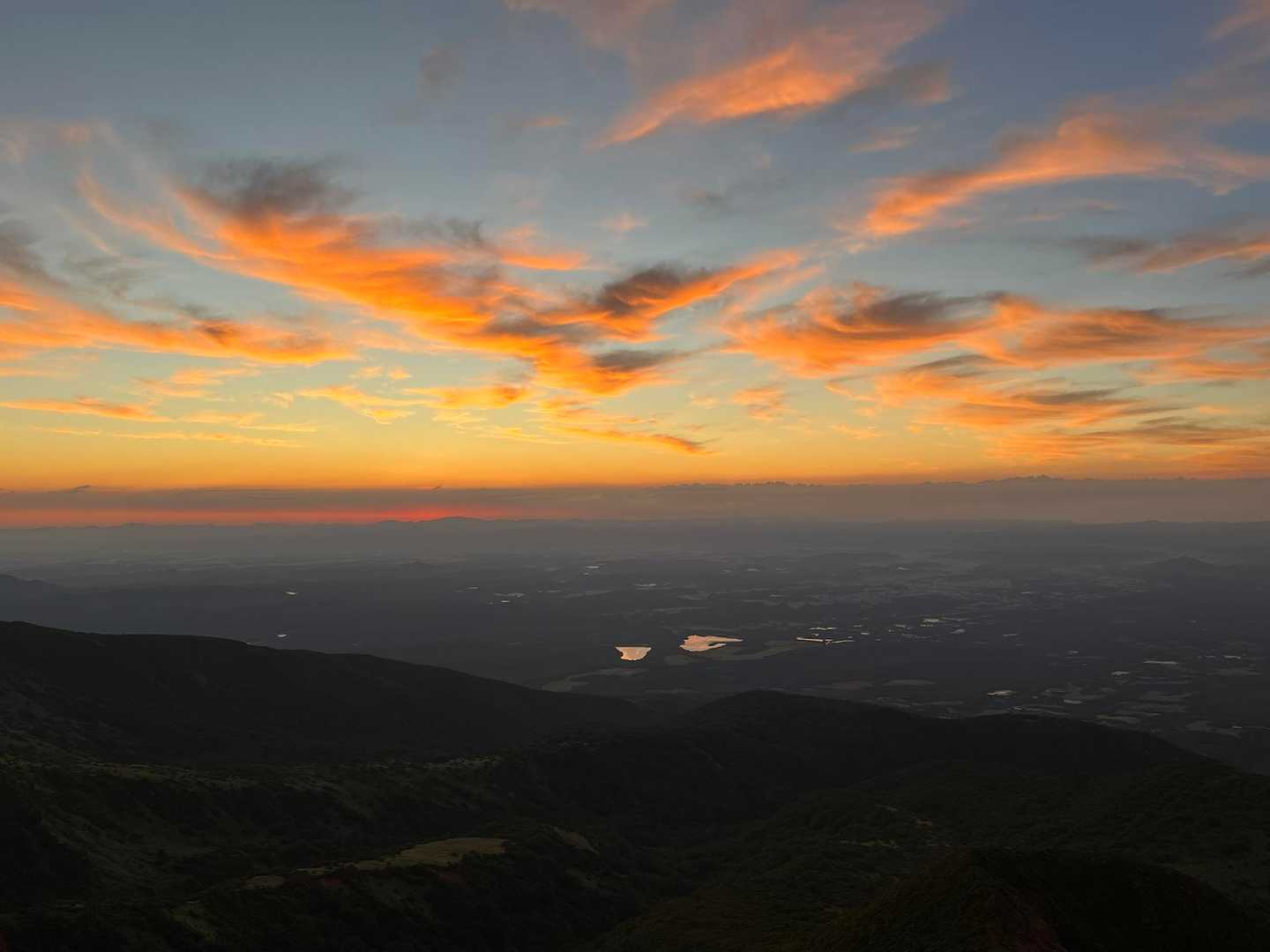 朝日岳到着です。ギリセーフ！