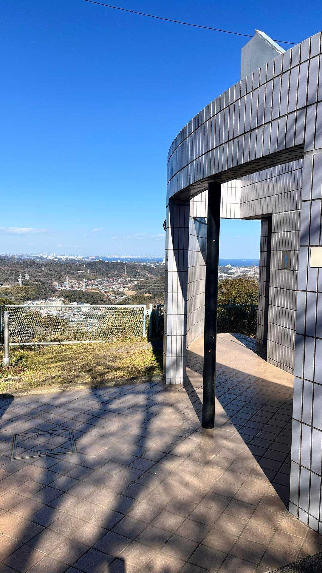 3座目　武山
見晴らし抜群の場所にキレイなお手洗い🚽