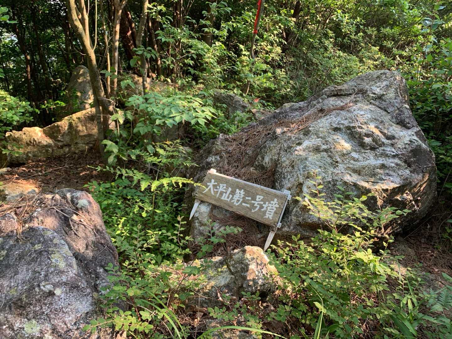 継鹿尾山 往復コースの写真