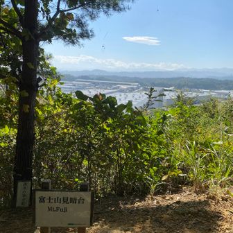 富士山見えず！雲はあり！