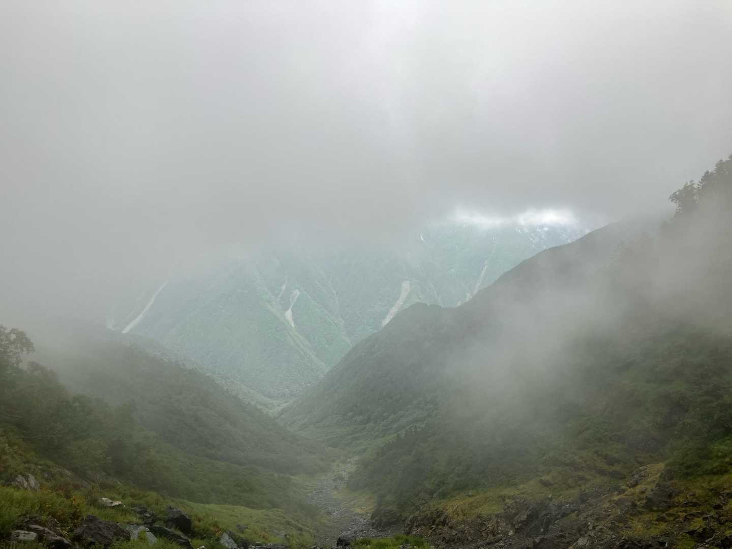 10月に登る鳳凰三山