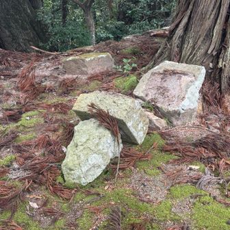 そして1番のお地蔵さん
派手に倒れていて間違いなく地震の被害だと確信
