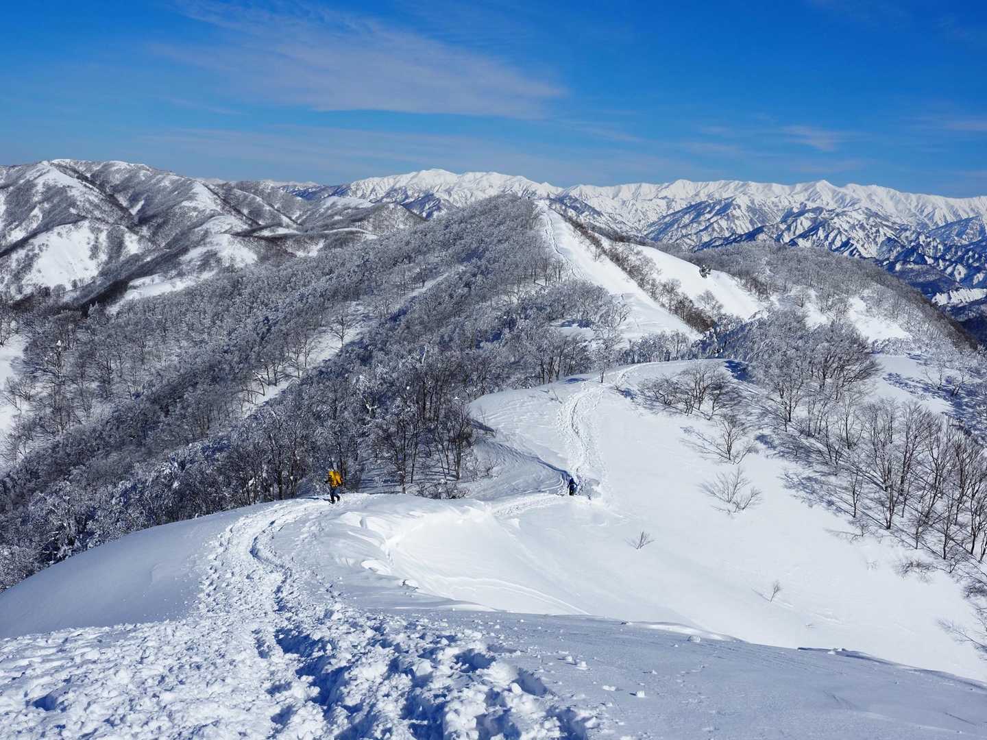 五頭山 三ノ峰コース | 弘法大師開山の五つの峰を越え、越後平野と飯豊連峰を望むの写真