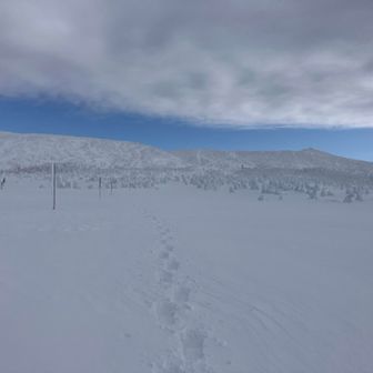 刈田岳が見えてきました