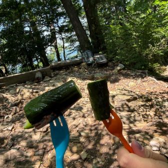 きゅうりの浅漬け🥒
熱中症予防に（姪っ子は日本のきゅうりが大好き）