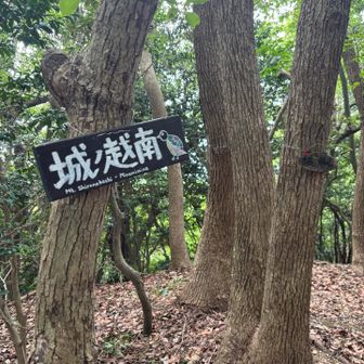 1️⃣しろのこし山⛰️（南峰）