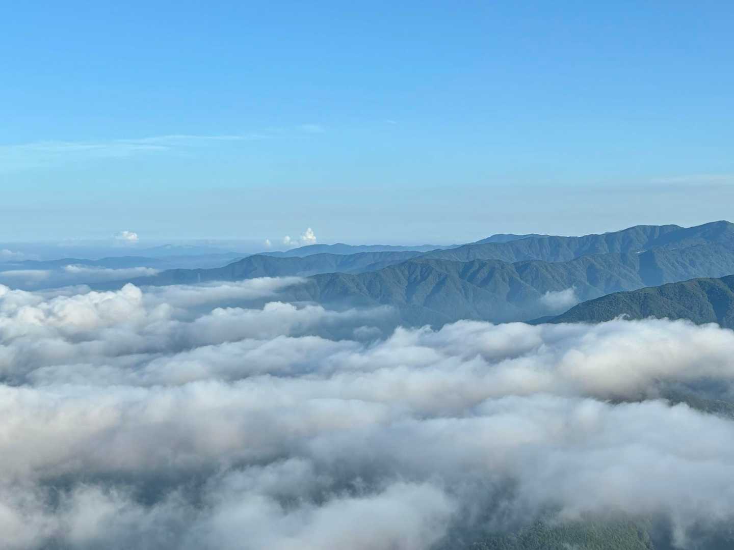 雲海がいい感じです
