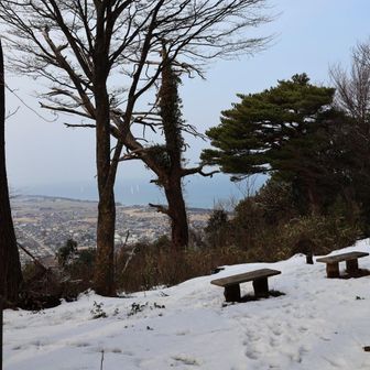 馬鬣山展望所　もう少し先が頂上になる