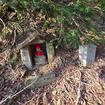 大内峠のお地蔵さま🙏
無事に下山出来有難う御座います