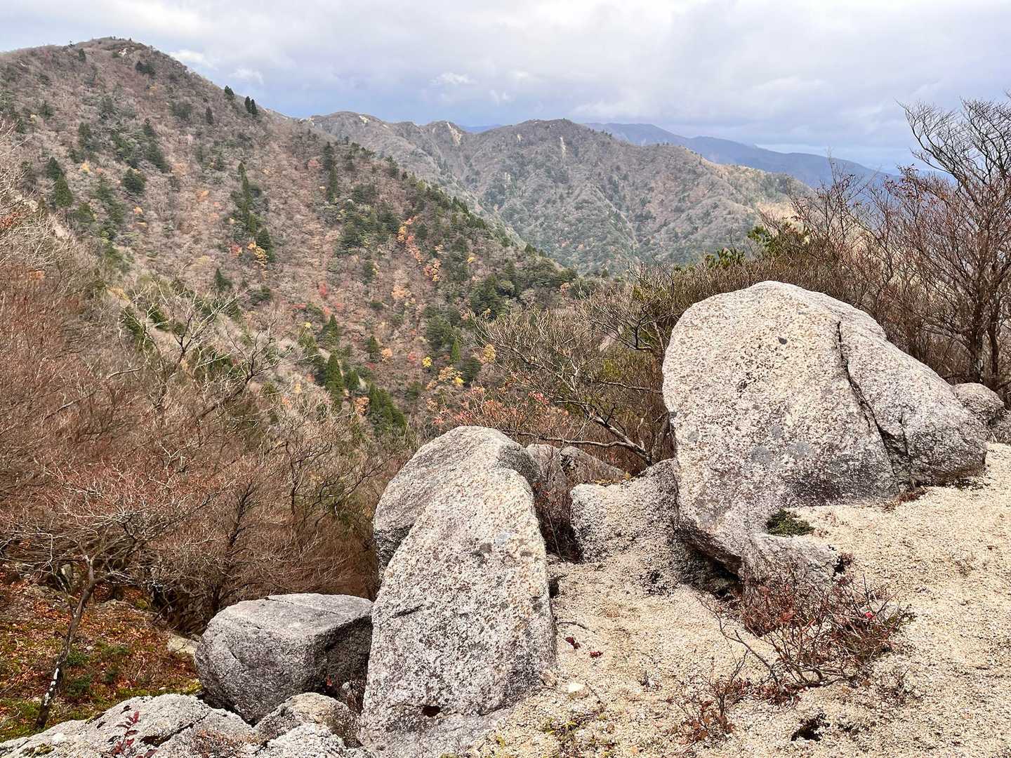 北山-釈迦ヶ岳 往復コースの写真