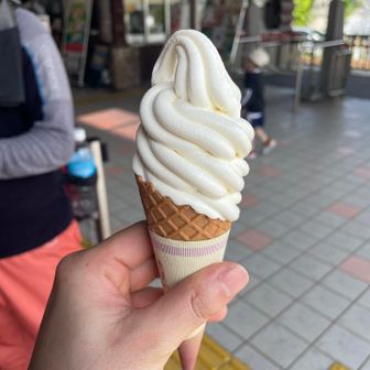 電車が来る前に🍦