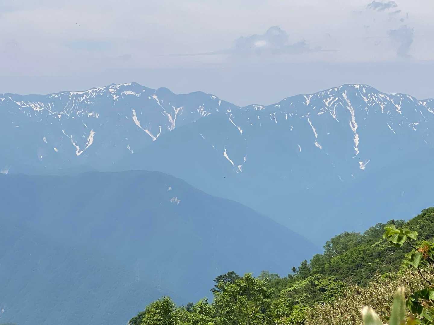 笈ヶ岳　大笠山
