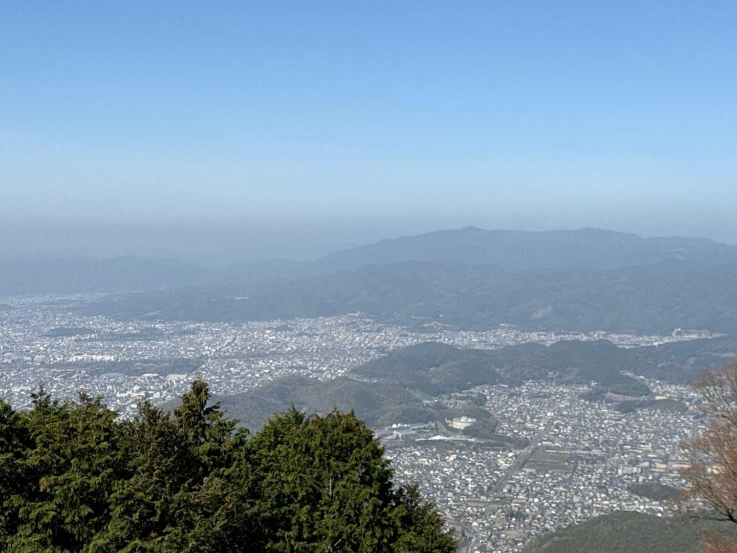 ロープウェイ比叡駅-横高山-水井山-仰木峠-戸寺バス停-江 縦走コースの写真