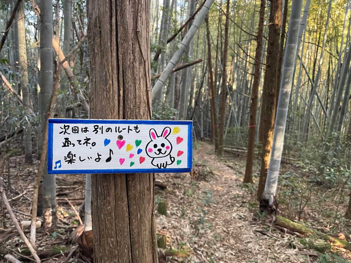 前回と違うルートで進むと

初めて見るプレート発見👀