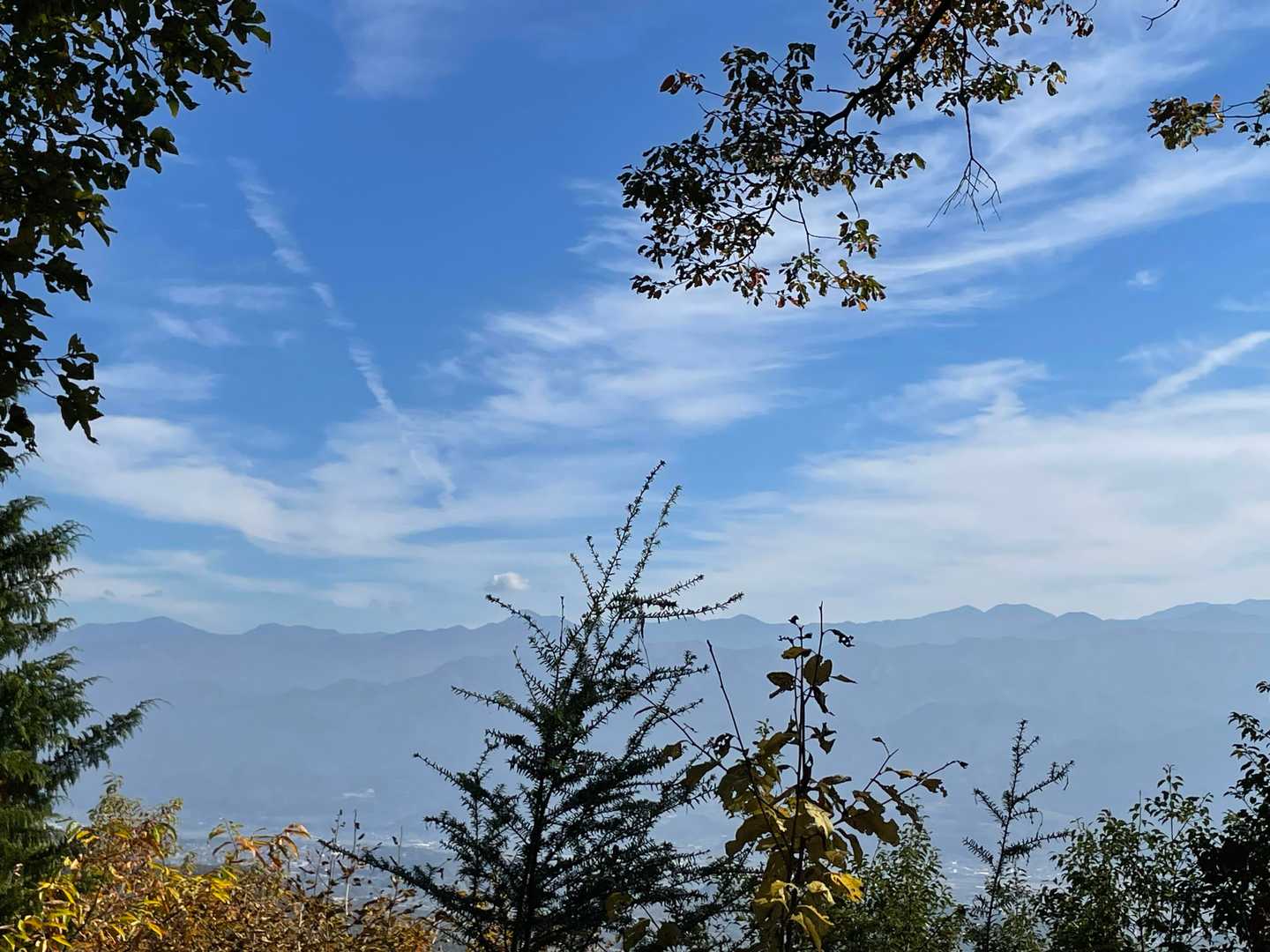風越山押洞登山口-虚空蔵山-白山社奥宮-風越山 往復コースの写真