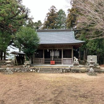 (坂本)丹生神社拝殿