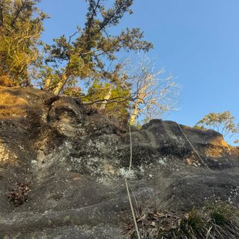 このロープがいつも怖いですね