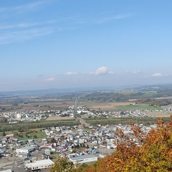 神居山展望台から