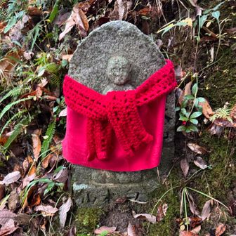 最後に登山口のお地蔵様にご挨拶🙏

よいお年を〜👋