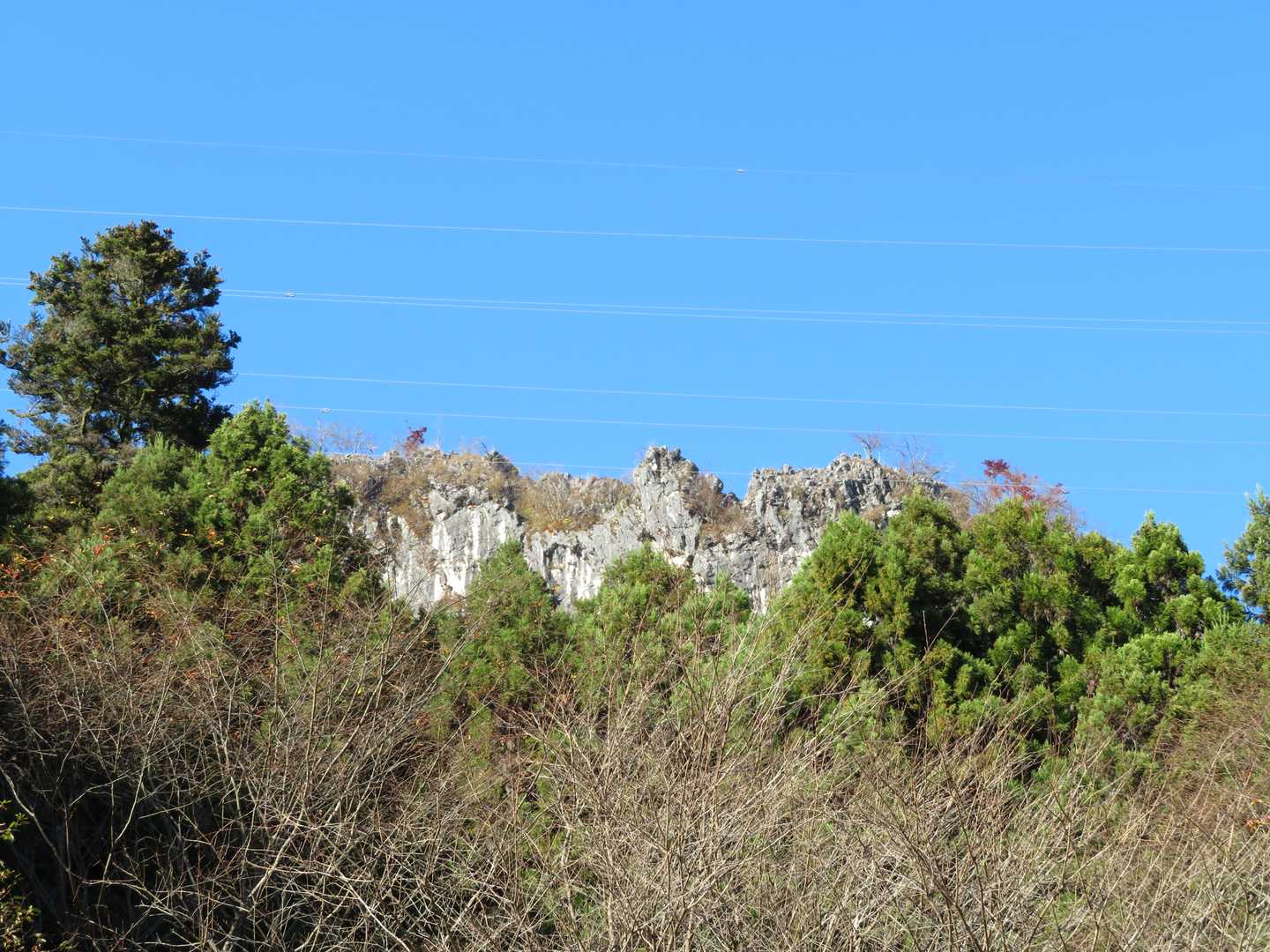 名郷バス停-鳥首峠-天神山-ウノタワ 往復コースの写真