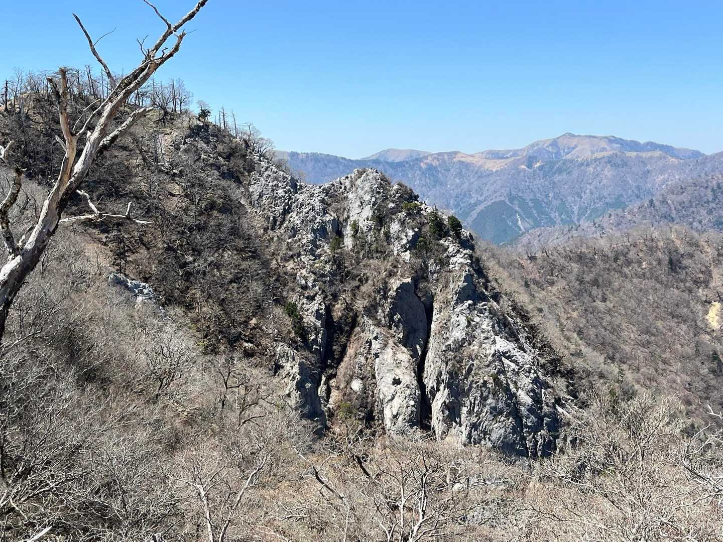 捨身ヶ嶽を横目に見ながらまた沸々と悔しさだけが込み上げる
仕方なかったと自分に言い聞かせるように思いを振り切る😓
次回来ても行ける気がしない。
やっぱり怖い。
自信がない。
多分、今日で最初で最後だな。