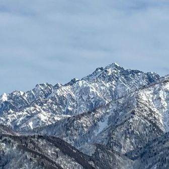 剱さま。
ここからの剱岳はほんとにイケメン！