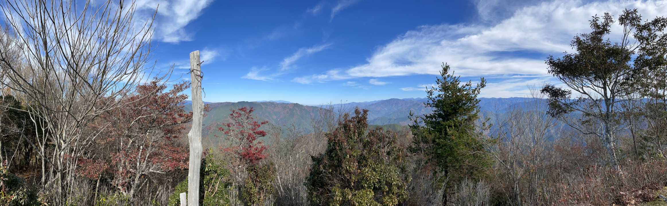 パノラマ撮っちゃいました✨登った事がある山やまだ行けてない山々が✨