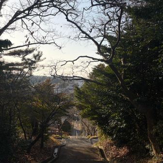 おりて日和山へ