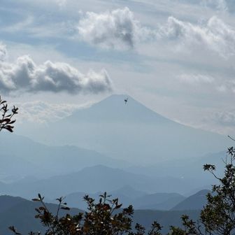 富士山🗻うっすら見えました