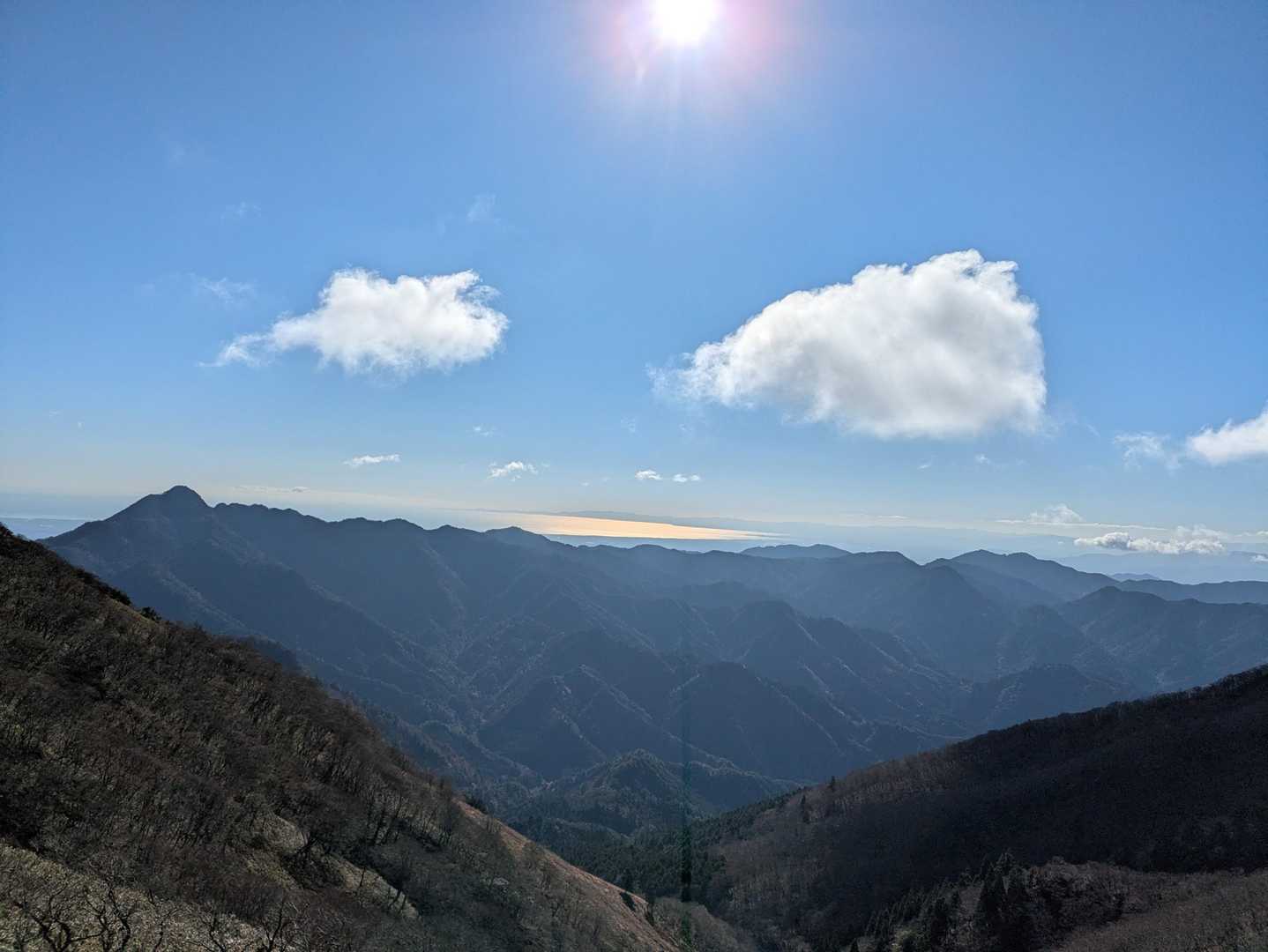 武平トンネル西駐車場登山口-沢谷峠-雨乞岳-杉峠 周回コースの写真